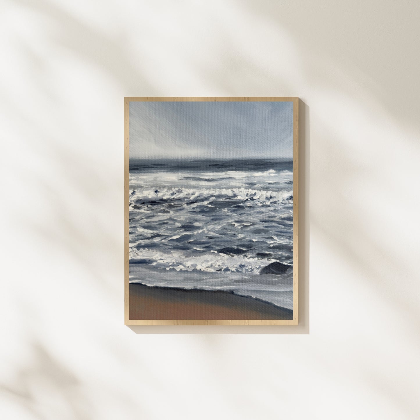 Always Returning – Ocean Wave Oil Painting Print
