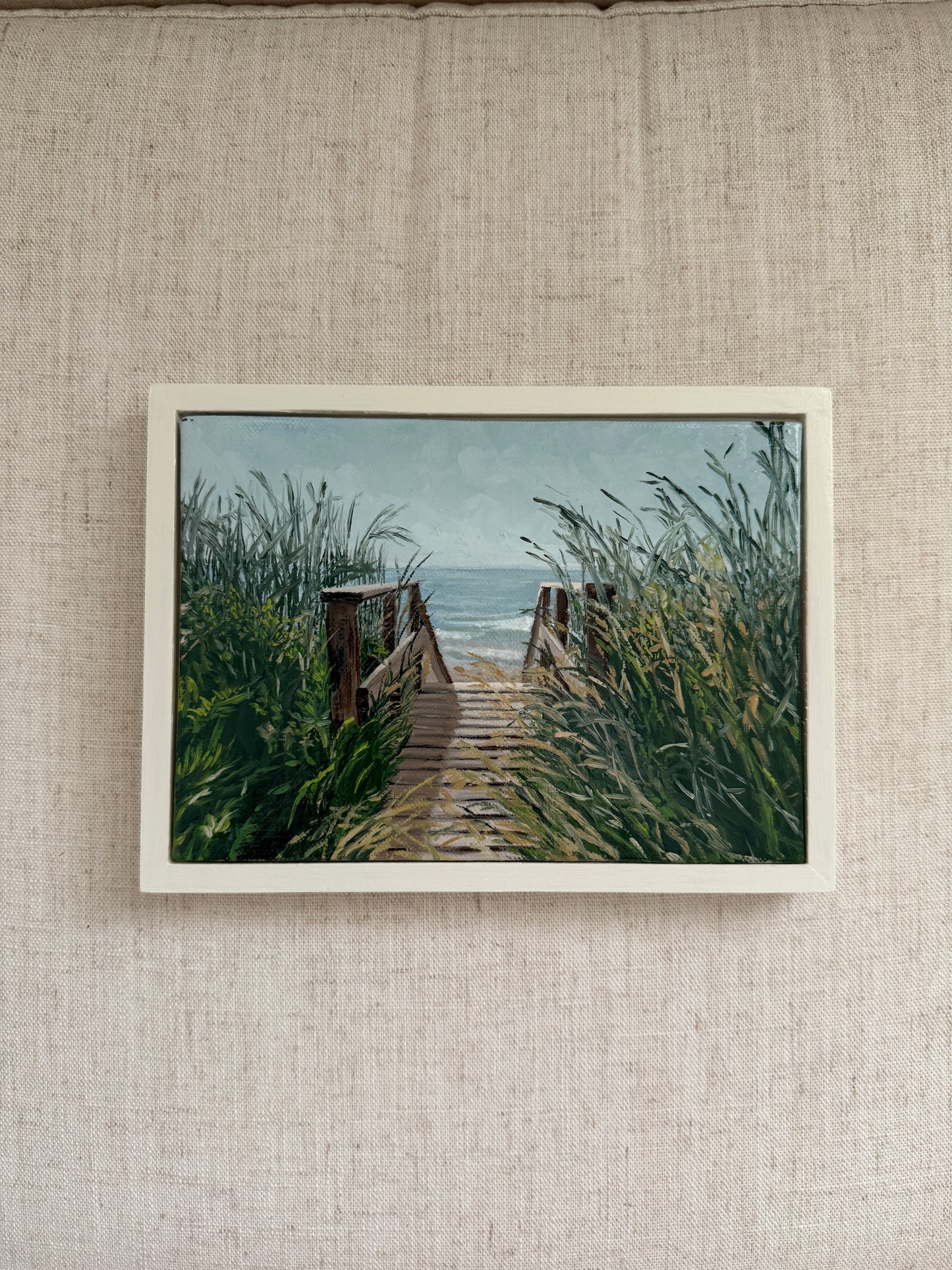 Toward the Tide - Original Oil Painting (5” x 7”)