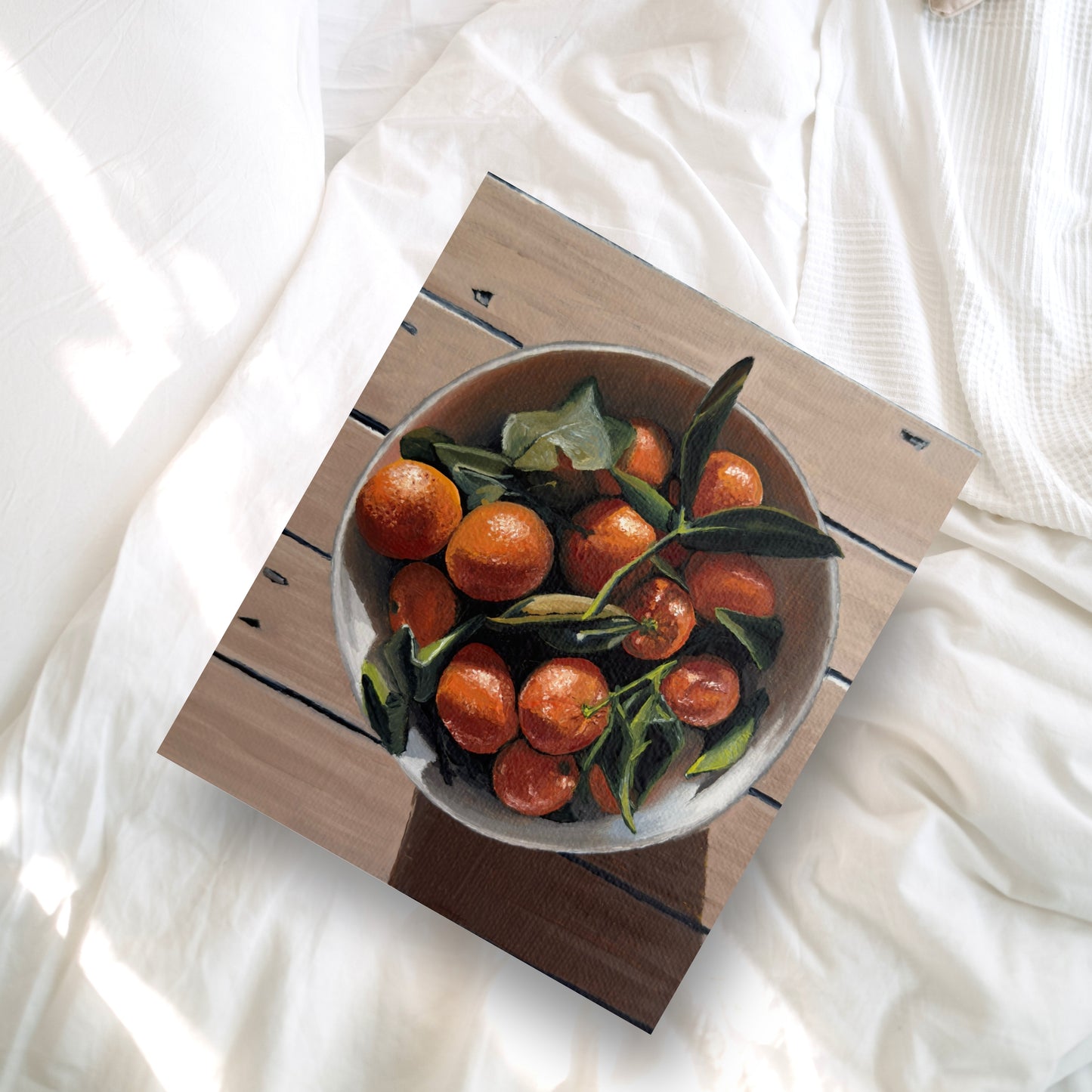 Still Life of Oranges – Fine Art Print