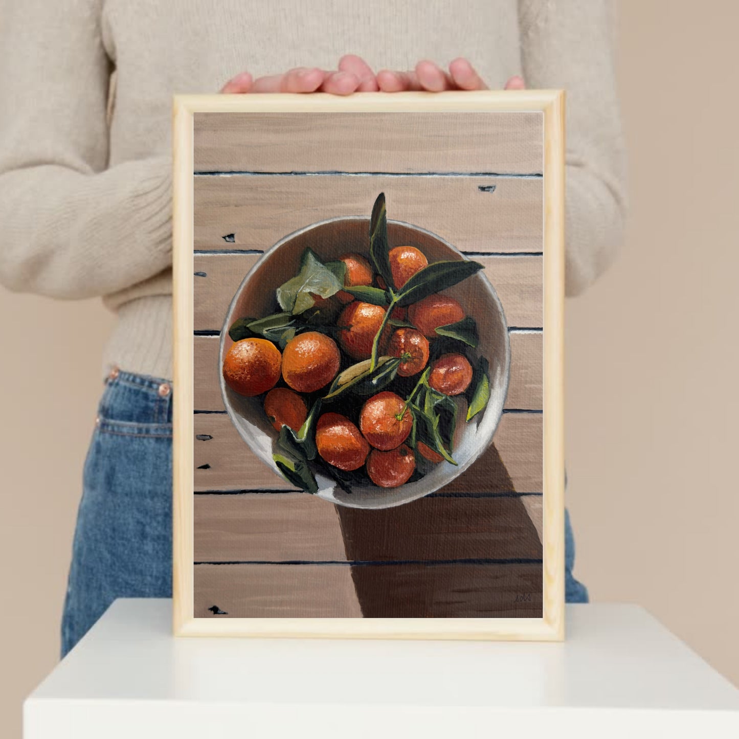Still Life of Oranges – Fine Art Print