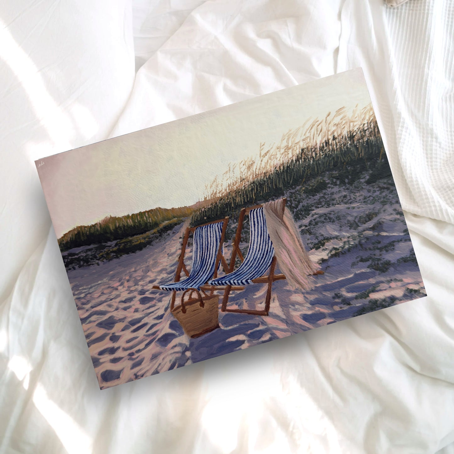 A Good Day – Coastal Oil Painting Fine Art Print