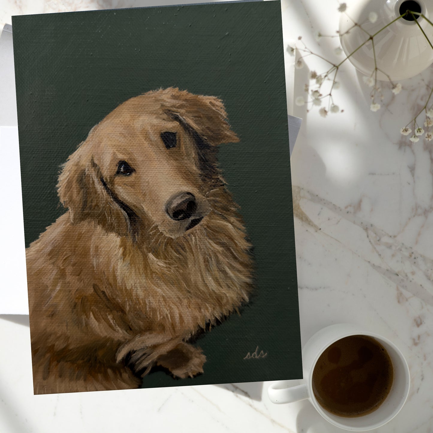 Our Ollie – Pet Portrait Fine Art Print