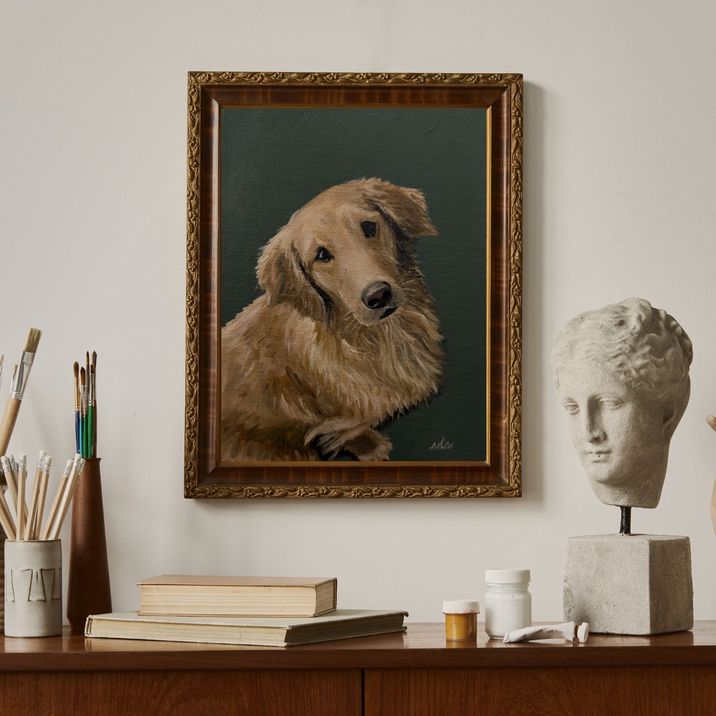 Our Ollie – Pet Portrait Fine Art Print