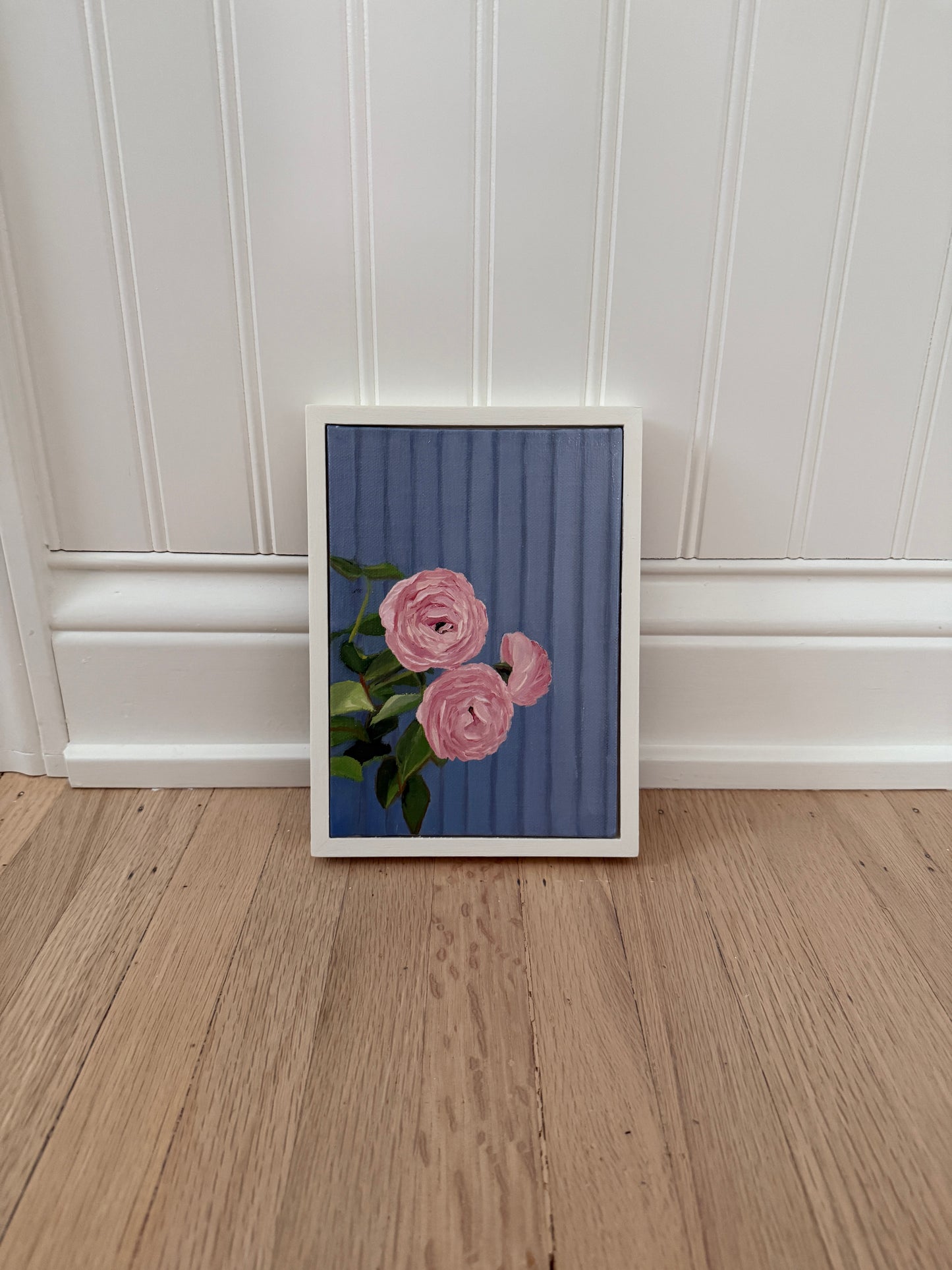 Rosé - Original Oil Painting (5” x 7”)