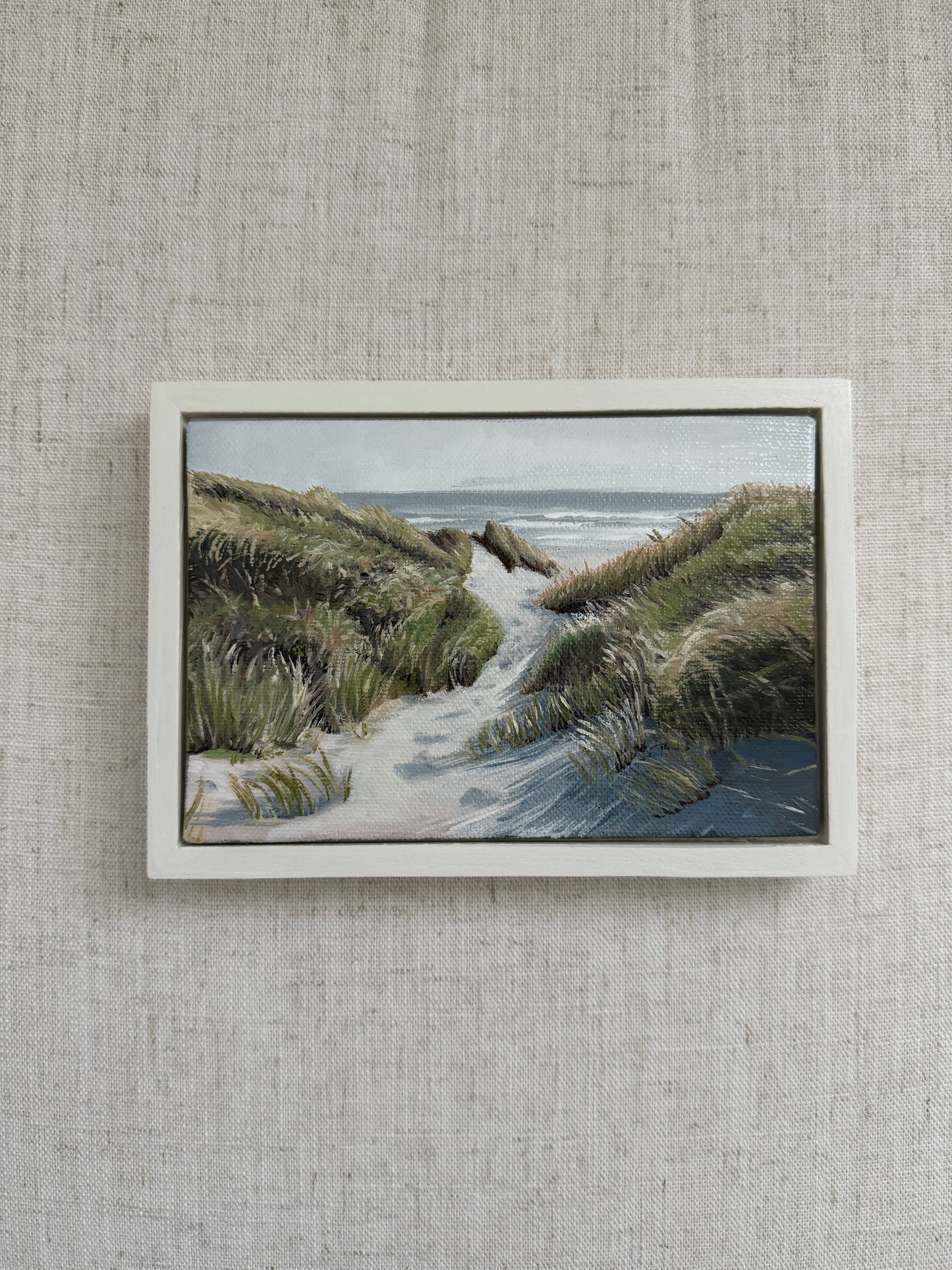This Way – Original Oil Painting (4” x 6”)