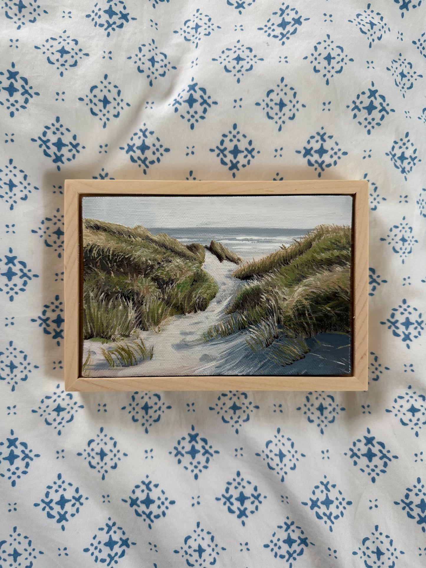 This Way – Original Oil Painting (4” x 6”)
