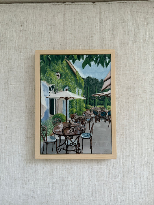 A Provençal Afternoon - Original Oil Painting (5” x 7”)
