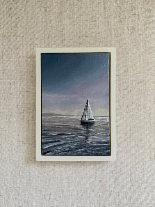 Quiet Passage - Original Oil Painting (4” x 6”)