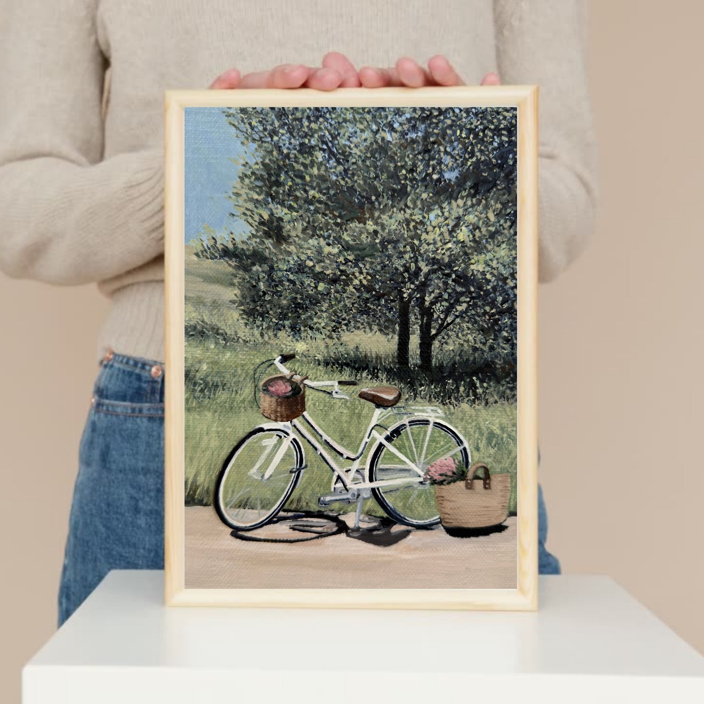California Girl – Sunny Bicycle Fine Art Print