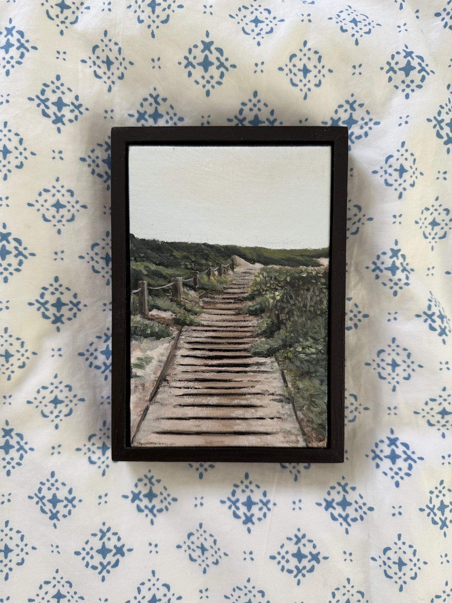 The Way Home – Original Oil Painting (4” x 6”)