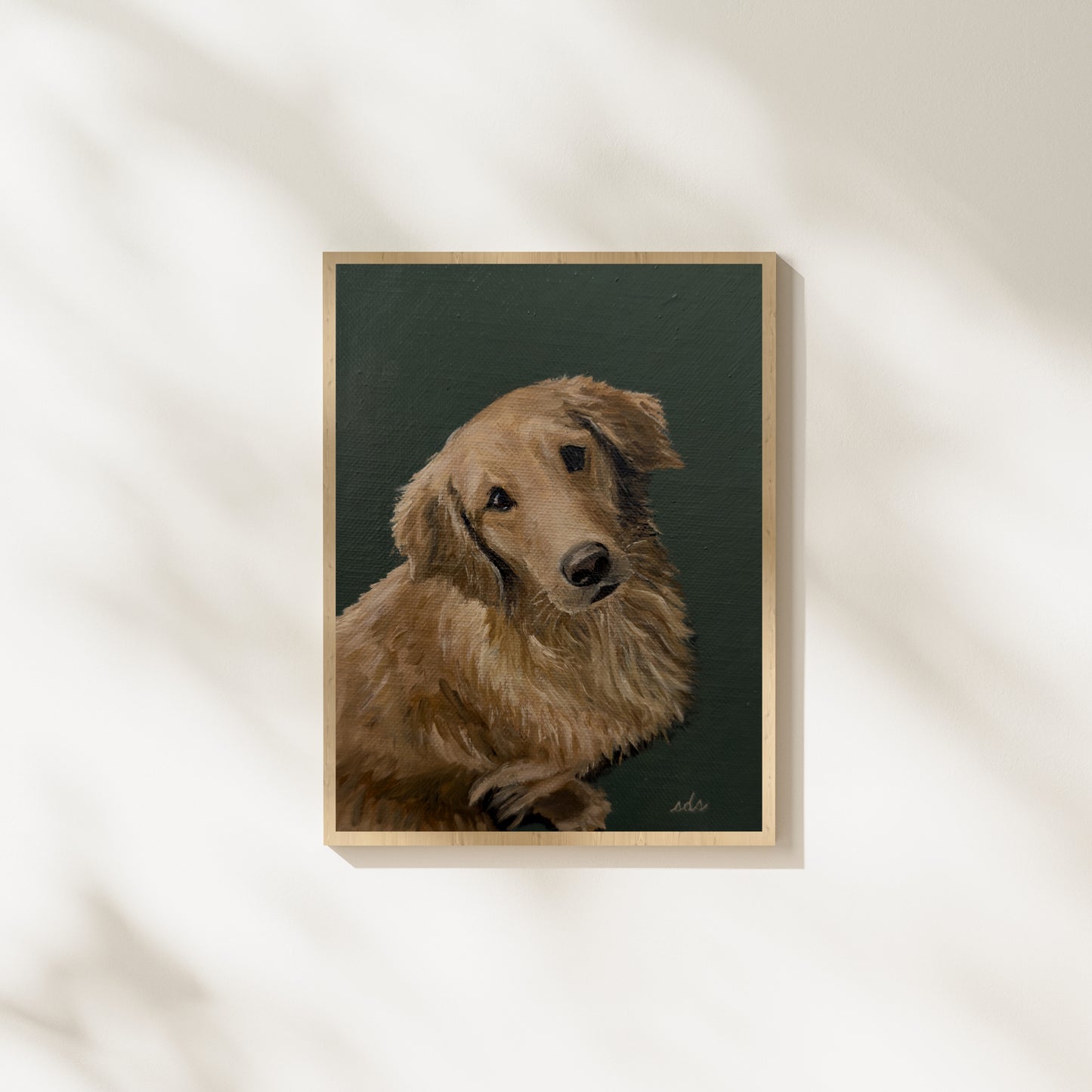 Our Ollie – Pet Portrait Fine Art Print