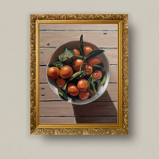 Still Life of Oranges – Fine Art Print
