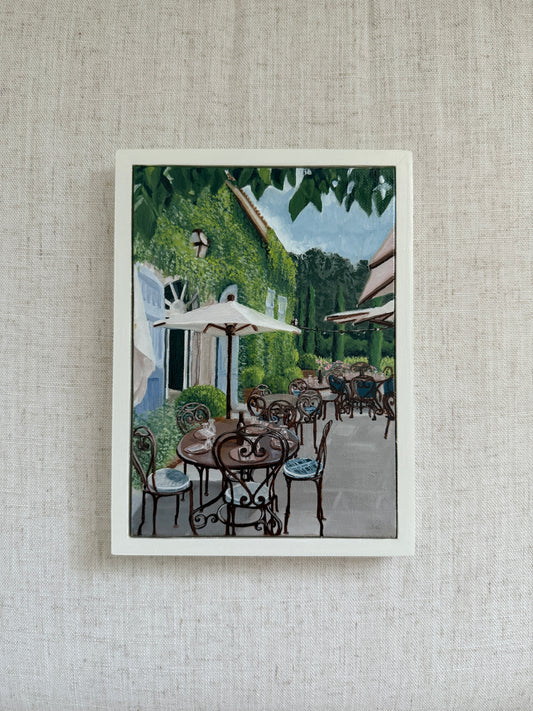 A Provençal Afternoon - Original Oil Painting (5” x 7”)