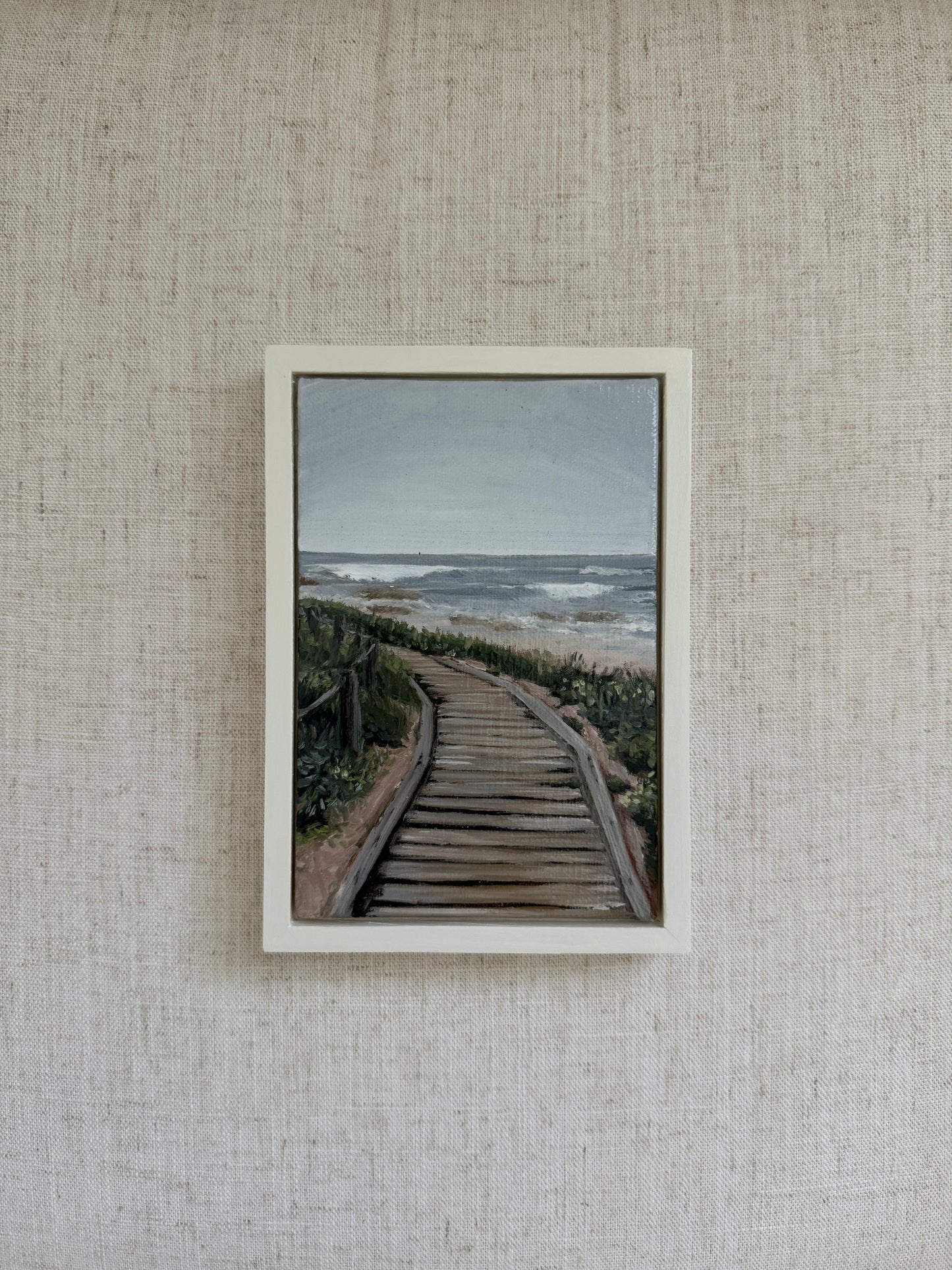 Around the Bend – Original Oil Painting (4” x 6”)