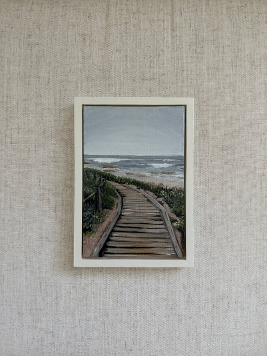 Around the Bend – Original Oil Painting (4” x 6”)