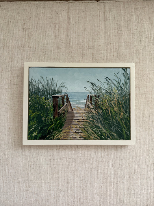 Toward the Tide - Original Oil Painting (5” x 7”)