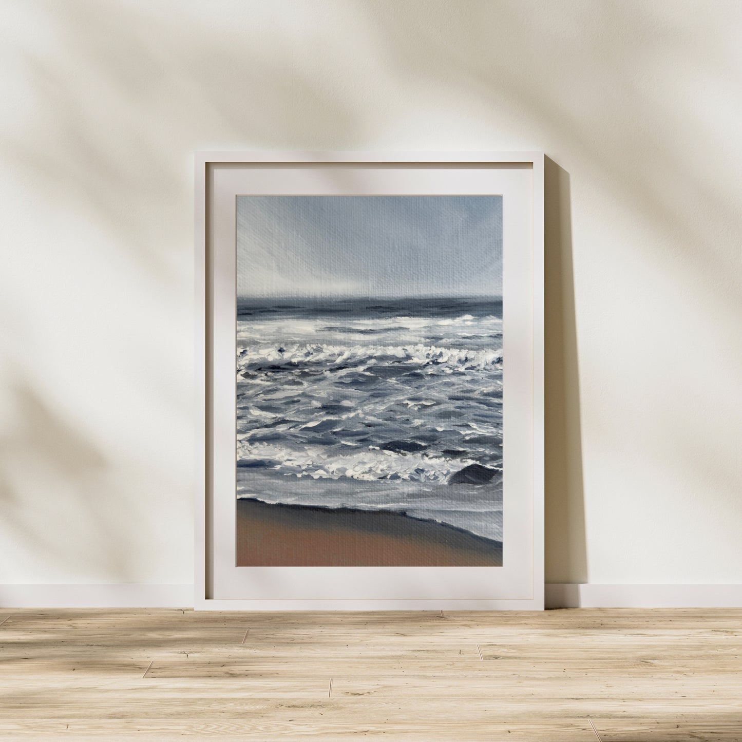 Always Returning – Ocean Wave Oil Painting Print
