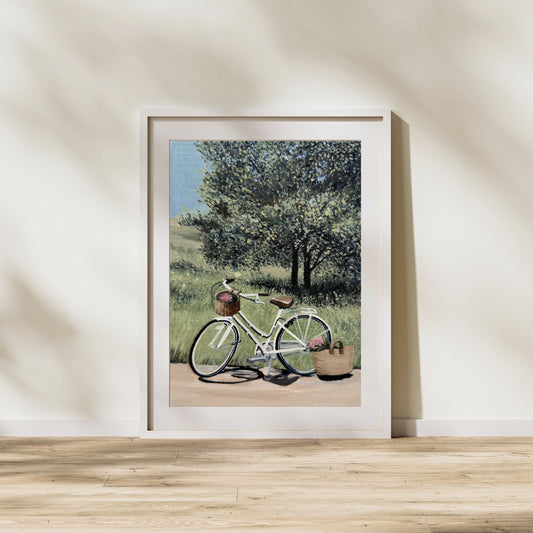 California Girl – Sunny Bicycle Fine Art Print