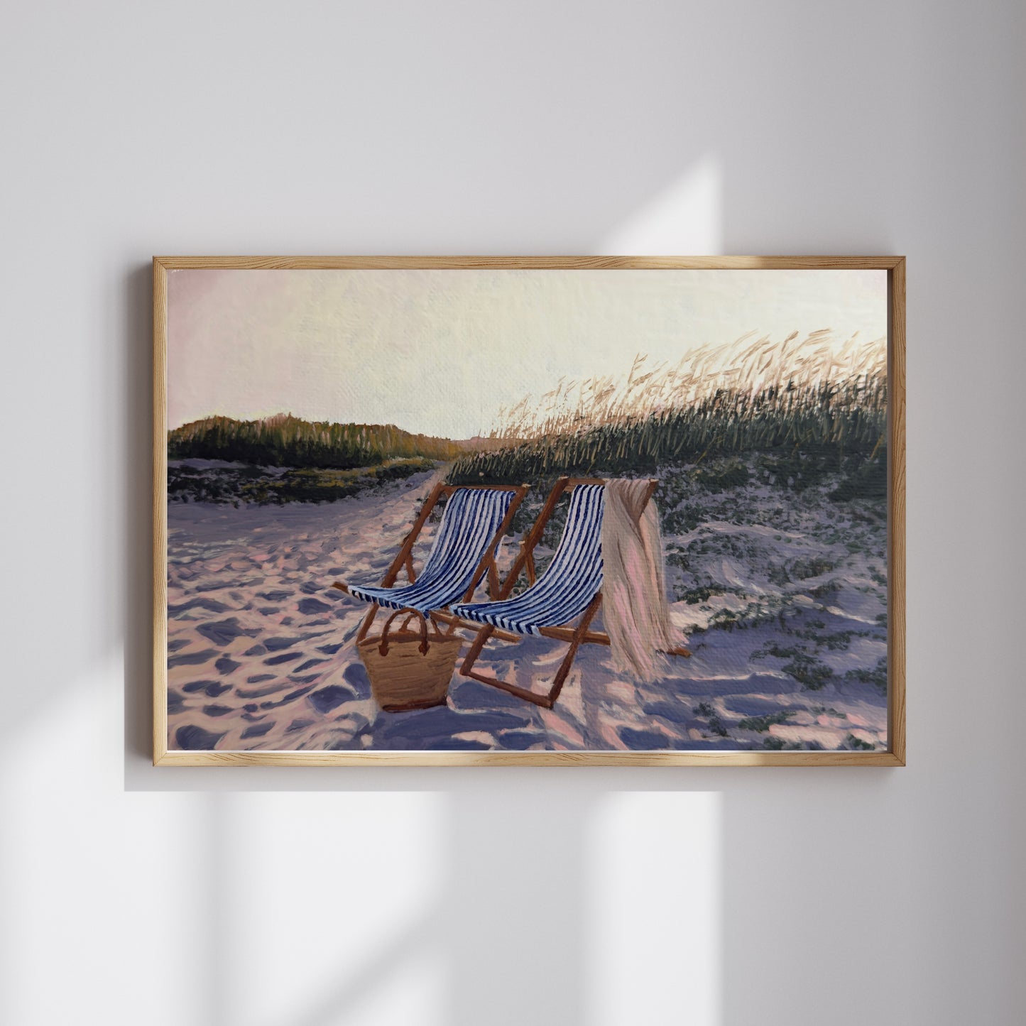 A Good Day – Coastal Oil Painting Fine Art Print