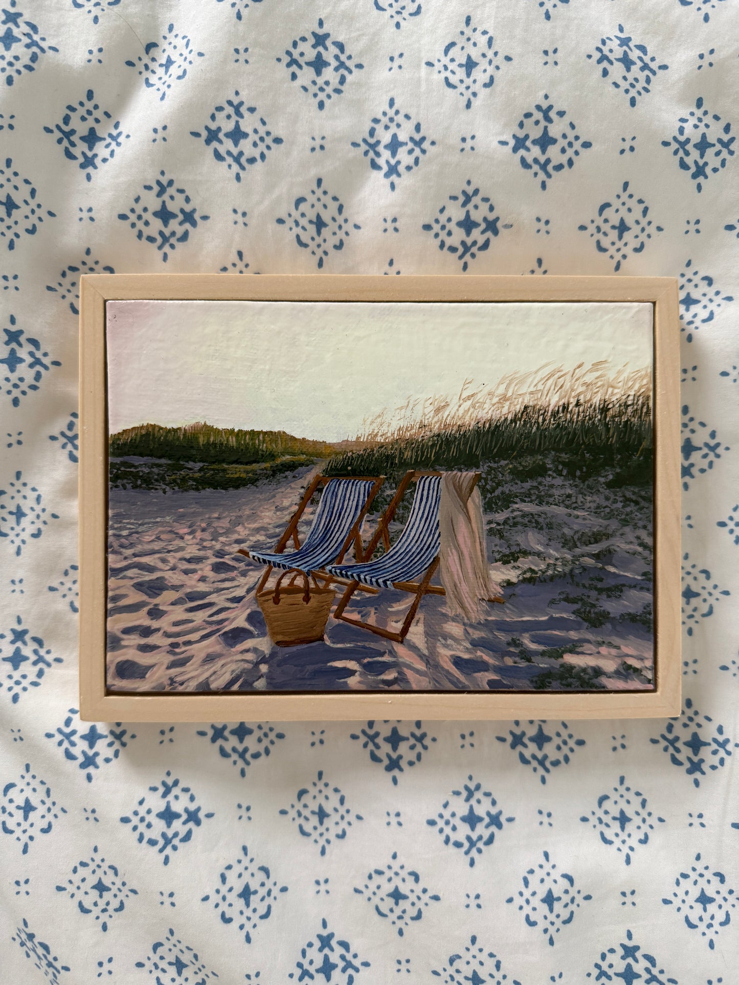 A Good Day - Original Oil Painting (5” x 7”)