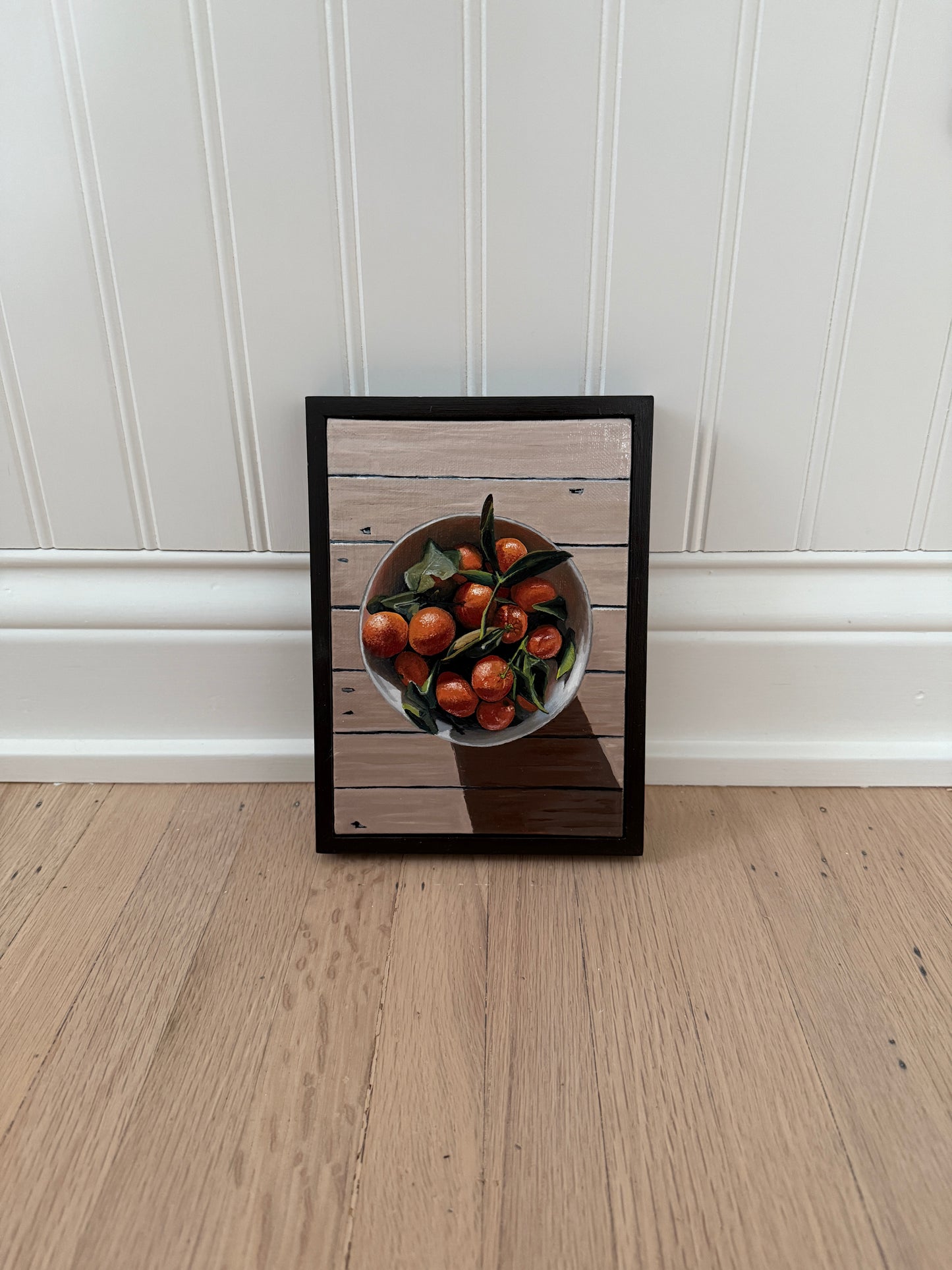 Still Life of Oranges - Original Oil Painting (5” x 7”)