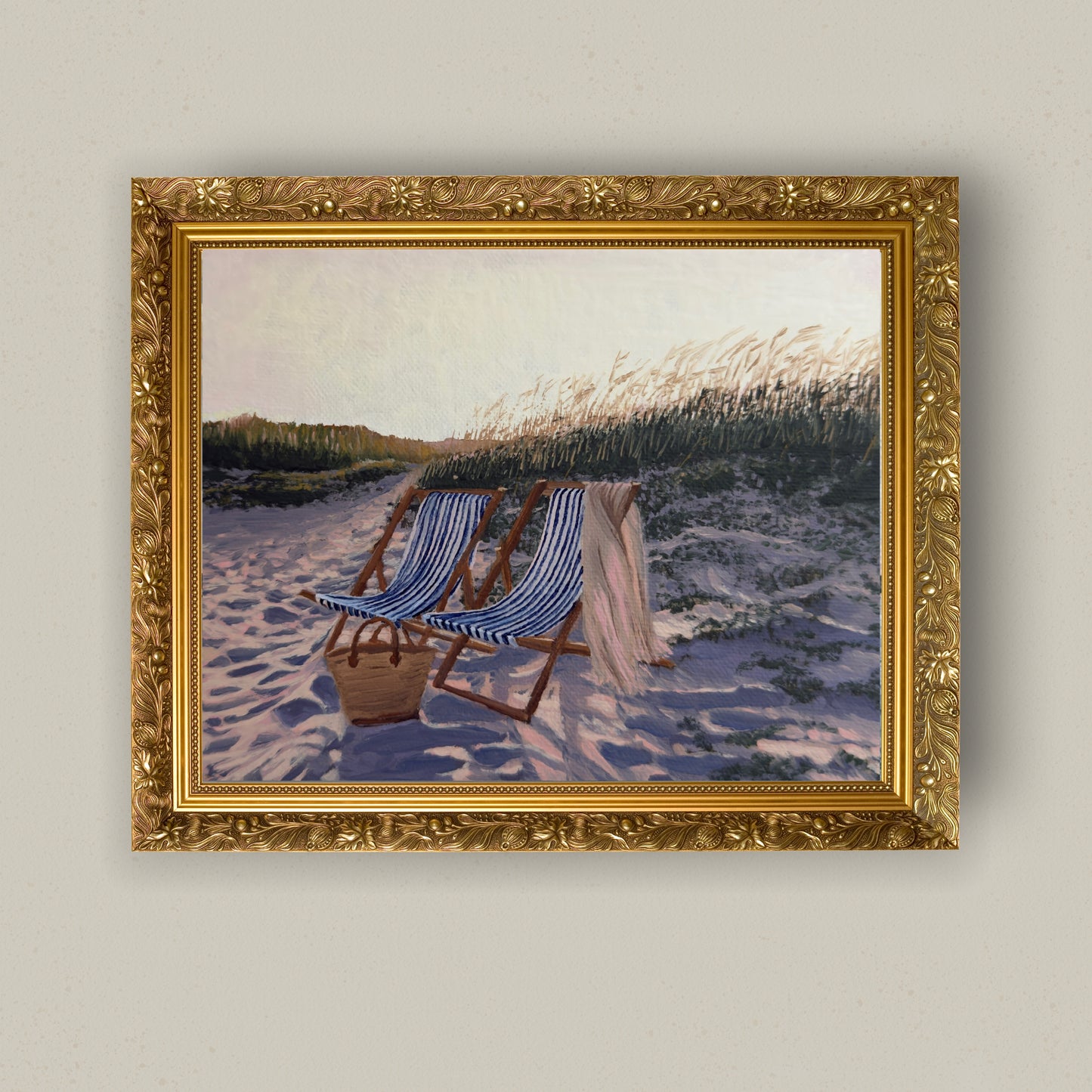 A Good Day – Coastal Oil Painting Fine Art Print