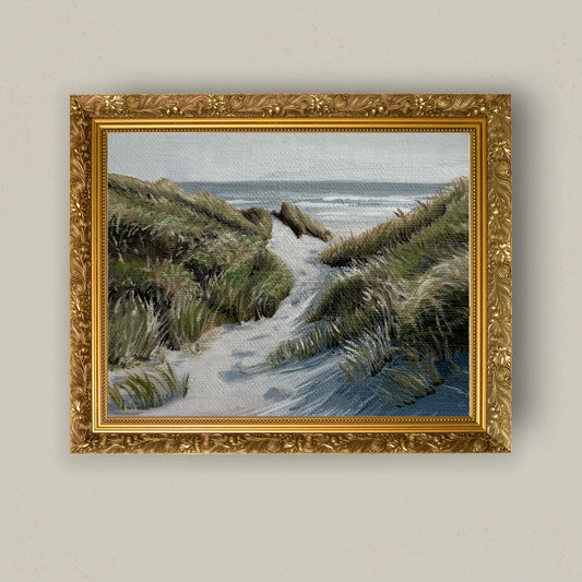 This Way – Coastal Path Oil Painting Print