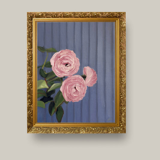 Rosé – Provence Inspired Still Life Oil Painting Print
