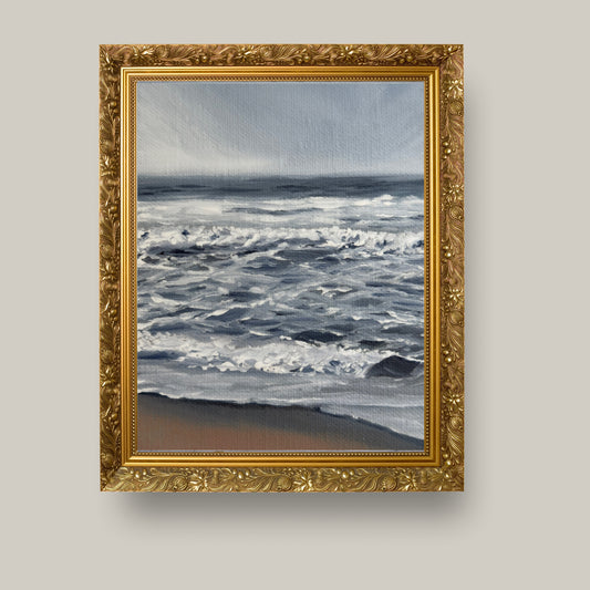 Always Returning – Ocean Wave Oil Painting Print