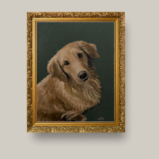 Our Ollie – Pet Portrait Fine Art Print