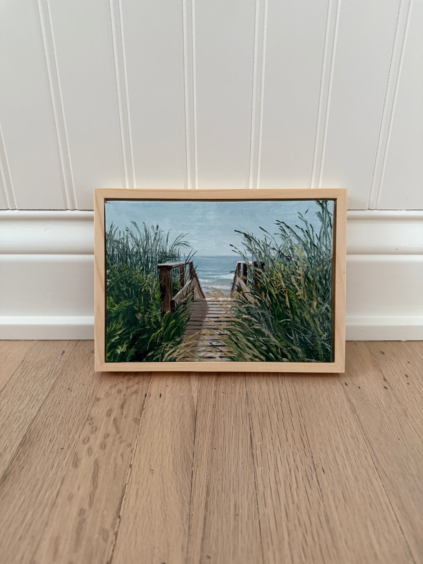 Toward the Tide - Original Oil Painting (5” x 7”)