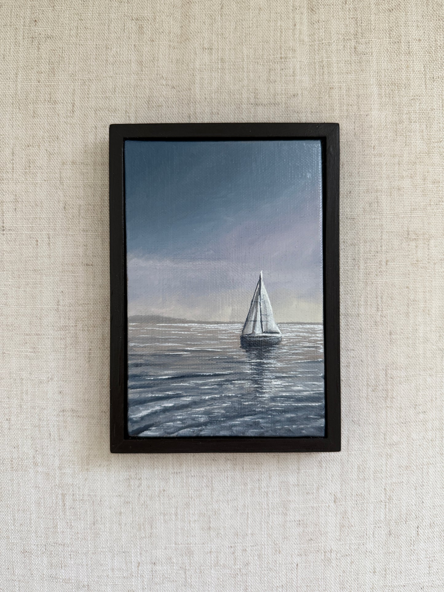 Quiet Passage - Original Oil Painting (4” x 6”)