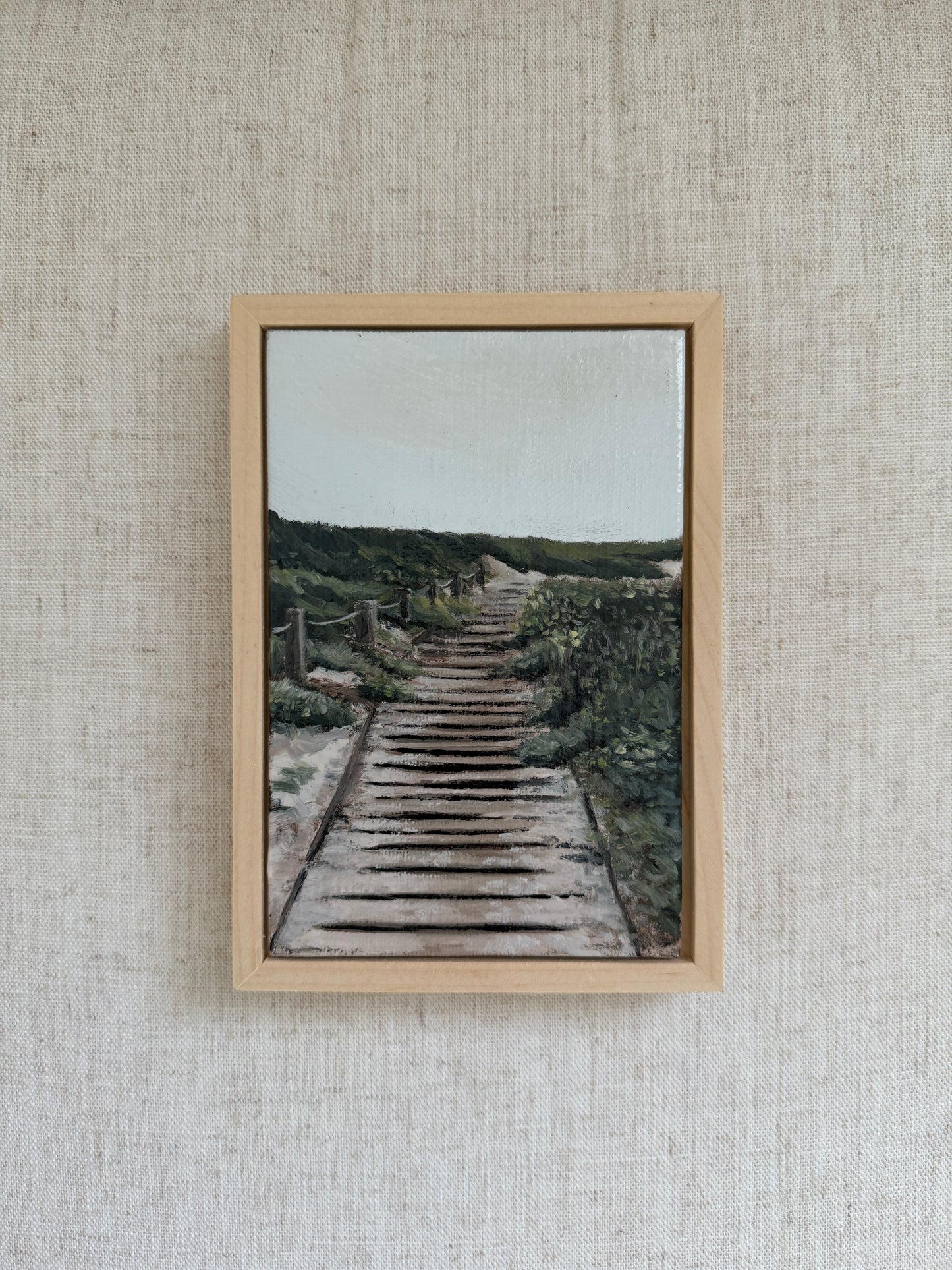 The Way Home – Original Oil Painting (4” x 6”)
