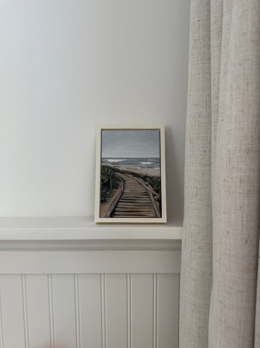 Around the Bend – Original Oil Painting (4” x 6”)