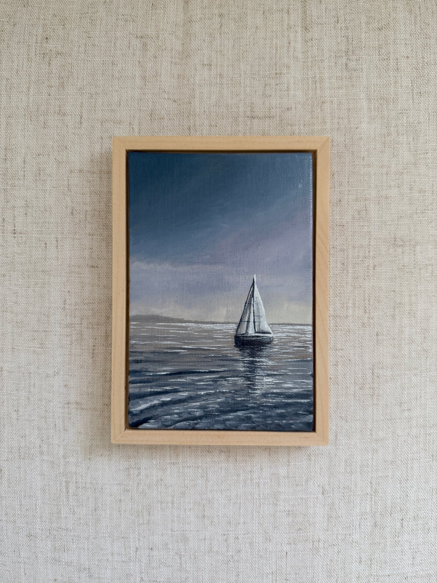 Quiet Passage - Original Oil Painting (4” x 6”)