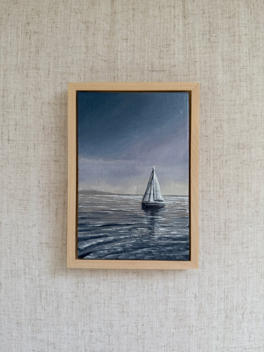 Quiet Passage - Original Oil Painting (4” x 6”)