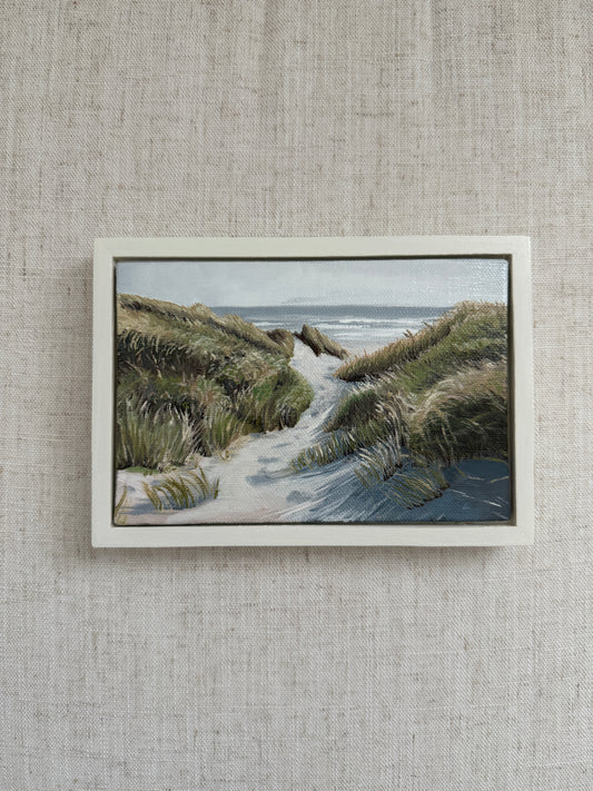 This Way – Original Oil Painting (4” x 6”)