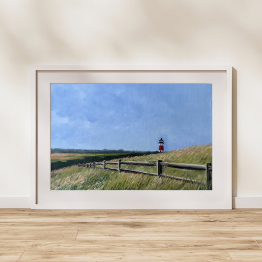 Sankaty Head Lighthouse - Fine Art Print